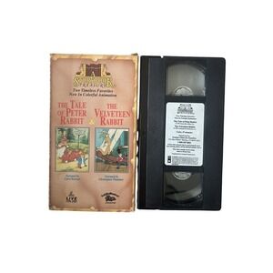 The Velveteen Rabbit, Peter Rabbit VHS 1991, Narrated Storybooks Animated